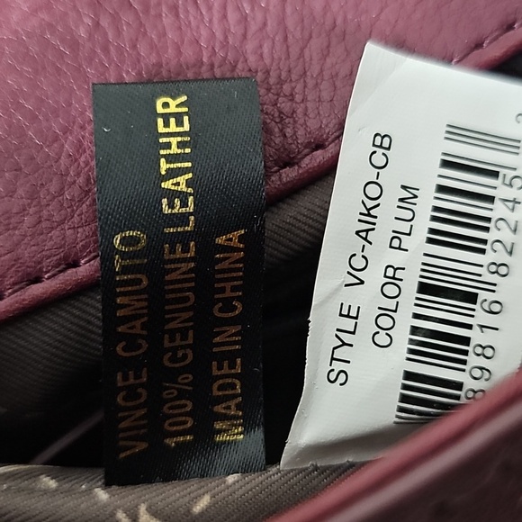 Vince Camuto Burgundy Shoulder Bag - Picture 9 of 10